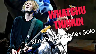 Red Hot Chili Peppers - Whatchu Thinkin | Guitar Cover | Klinghoffer Styles Solo
