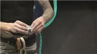 Rock Climbing : How to Rappel Off a Fixed Line