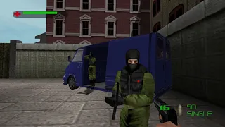 The World Is Not Enough (N64) - Prototype - Thames Chase - Agent (720p) (BETTER AUDIO)