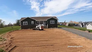 BOBCAT SOIL CONDITIONER & BOBCAT T190 ~ Yard Prep for Seeding