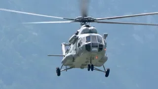 Mil Mi-171Sh Croatian Air Force arrival Mollis Air Base Zigermeet 2019 AirShow