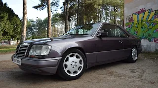 Mercedes 8 hole 16" 8J ET34 Original E500 wheels on Mercedes w124 Coupe