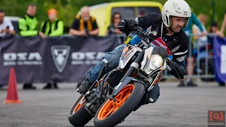 ktm Duke 390 moto gymkhana Smolensk 22