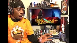 GALAXY OF ADVENTURE LUKE VS DARTH VADER REACTION