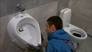 Urinal Installation In Home