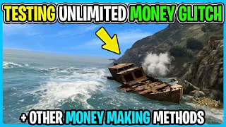 Mythbusting GTA Weekly update Money Methods! Unlimited Money Glitch!?