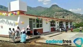 Nueva Jerusalén, Michoacán, ya tiene nuevas escuelas tras conflicto religioso