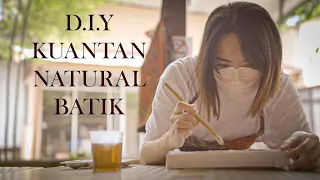 D.I.Y Batik In Kuantan Natural Batik Village| Cinematic Travel Vlog | Sony A7IV + TAMRON 28-75 G2