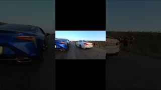 LEXUS LC500 vs BMW 535D stage 2