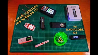 5 Cheap Geiger Counters from Aliexpress (Review Time!!!)