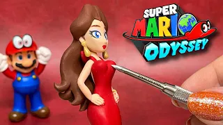 Making Pauline from Super Mario Odyssey | Polymer Clay