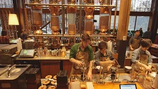 Visit to Starbucks Reserve® Roastery in Seattle a dream come true