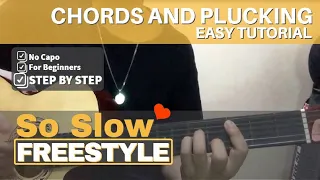 So Slow - Freestyle | Easy Guitar Tutorial For Beginners | Step By Step x Intro Tutorial