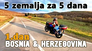 Moto Avantura PRVI DAN - Beograd /Sarajevo/Foča [ENG SUB]