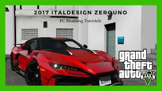 PC Modding Tutorials: How To Install The 2017 Italdesign Zerouno Vehicle #173