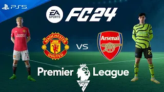 FC 24 Manchester United vs Arsenal | Premier League 2024 | PS5