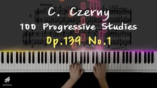 Czerny - Op.139 No.1, 100 Progressive Studies