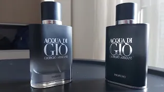 Acqua di gio parfum vs Acqua di gio profumo