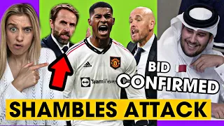 Disgraceful Rashford, Media, Southgate News😡 QATAR Massive 2nd Bid CONFIRMED! Man Utd Takeover News