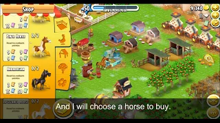 Hay Day level 50 buying a horse guide tutorial