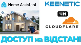 Віддалений доступ до сервера розумного будинку Home Assistant. Keenetic чи тунель Cloudflare?