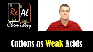 Cations as weak acids - Real Chemistry