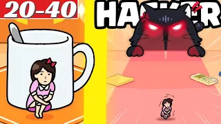 Hide and Seek: Cat Escape Gameplay Walkthrough Level 20-30 iOS Android Noob vs Hack Unlocked Gifts