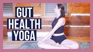 10 min Beginner Yoga for Digestion - Yoga for Gut Health