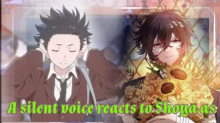 past silent voice reacts to shoya as dazai