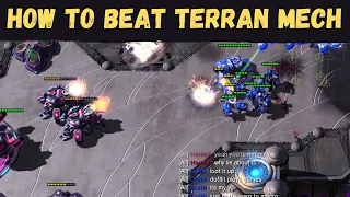 How to Beat Terran Mech - Starcraft 2 Educational Commentary