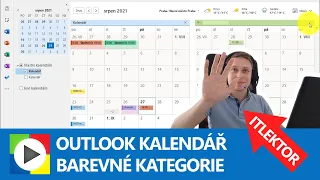 Outlook online kurz - Barevné kategorie v kalendáři