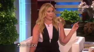 Amy Schumer uses Ellen's old material on Ellen's talk show