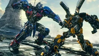 Bumblebee vs Nemesis Prime Fight Scene - Transformers: The Last Knight (2017) Movie Clip HD