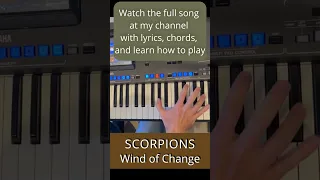 Wind of Change (Scorpions) played live #shorts
