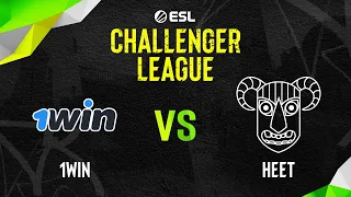 1WIN vs HEET | Карта 1 Vertigo | ESL Challenger League Season 40: Europe