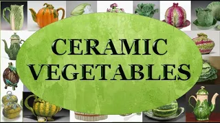 Ceramic Vegetables - Les Peterkin