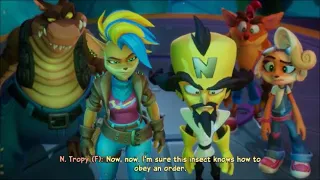 Crash Bandicoot 4: It's About Time (PS4) All Cutscenes With Subtitles