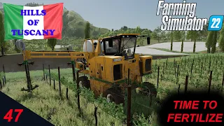 Hills of Tuscany Ep 47     Last of the crop going in     Farm Sim 22