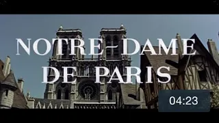 NOTRE DAME DE PARIS (1956) Bande Annonce VF HD de Jean Delannoy avec Gina Lollobrigida Anthony Quinn