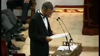 Discurso de ingreso en la RAE de Arturo Pérez-Reverte