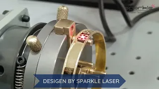Laser Engraving Machine With Rotary Stand (Optional) - Rock | Jewellery Laser Gold Engraving Machine