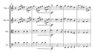 Wedding March - Felix Mendelssohn - String Quartet Arr.: Fernando R. Raudales