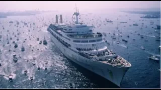 SS Canberra's Triumphant Return from the Falklands War - July 11, 1982 - CBS Evening News