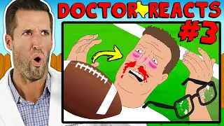 ER Doctor REACTS to Hilarious King of the Hill Medical Scenes #3