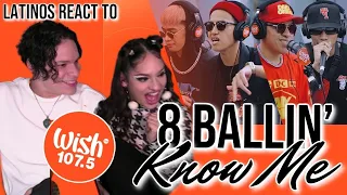 Waleska & Efra react to 8 BALLIN' "Know Me" LIVE on Wish 107.5 Bus 🔥🥶