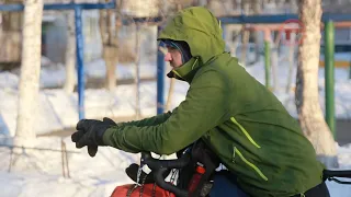 Из Нижнего Новгорода до нас доехал велосипедист