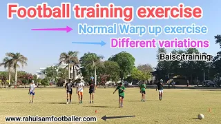 10 Minute Football Warm Up Routine || Quick and Effective Warm Up Drills for Soccer Training ||