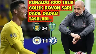 RONALDO 1000 TA GOL RASI DADIL QADAM TASHLADI