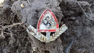 НУ НАКОНЕЦ ТО НА КОП/РАСПАХАННЫЙ ХУТОР/КОП ПО ВОЙНЕ/WW2 METAL DETECTING