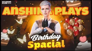 Today is my birthday 🎂🥰anshika is live🥳|#bgmi live#pubgmobile #girlgamer#bgmilive